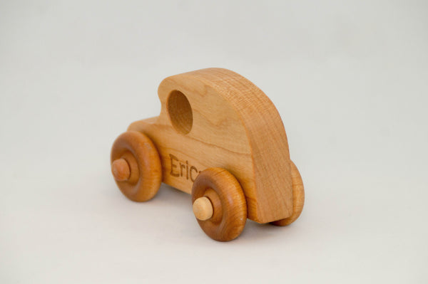 Wooden Toy Car - Personalized - Handmade Montessori Toy