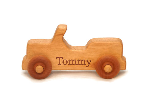 Wooden Toy Car