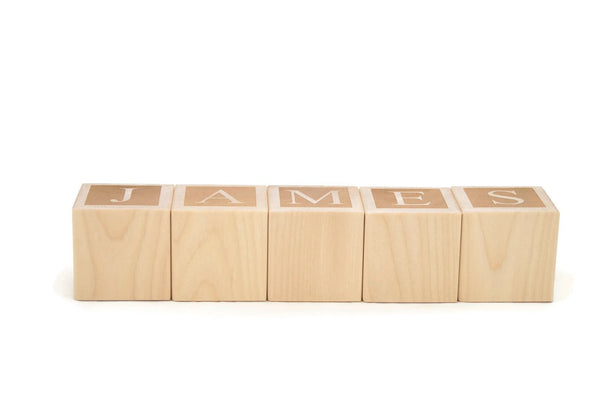Wooden Name Blocks - Custom Letter Blocks - Handmade Decor