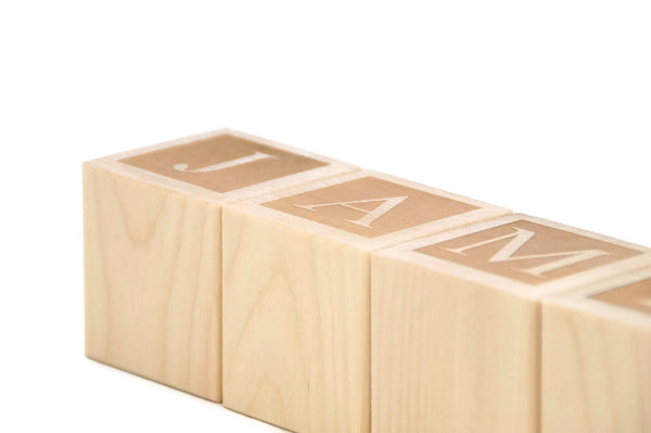Wooden Name Blocks - Custom Letter Blocks - Handmade Decor