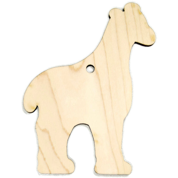 Christmas Ornament Giraffe Christmas Personalized for Babys First Christmas - Little Wooden Wonders
