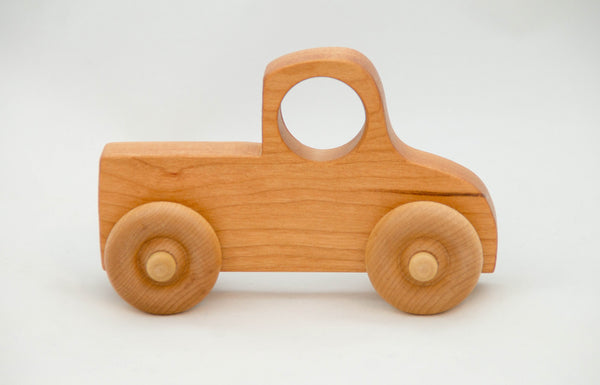 Wooden Toy Pickup Truck, Toy Car for Children - Little Wooden Wonders