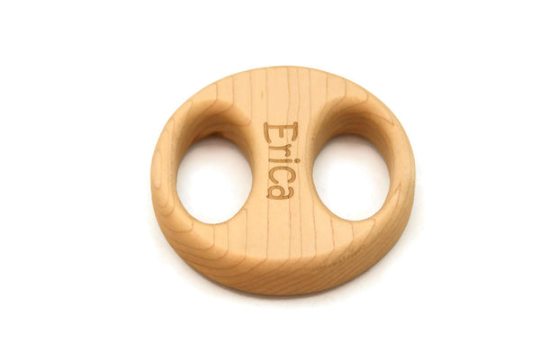 Wooden Baby Rattle - Little Wooden Wonders