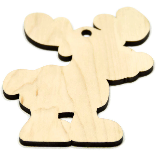 Baby's First Christmas Christmas Ornament Reindeer Christmas Personalized - Little Wooden Wonders