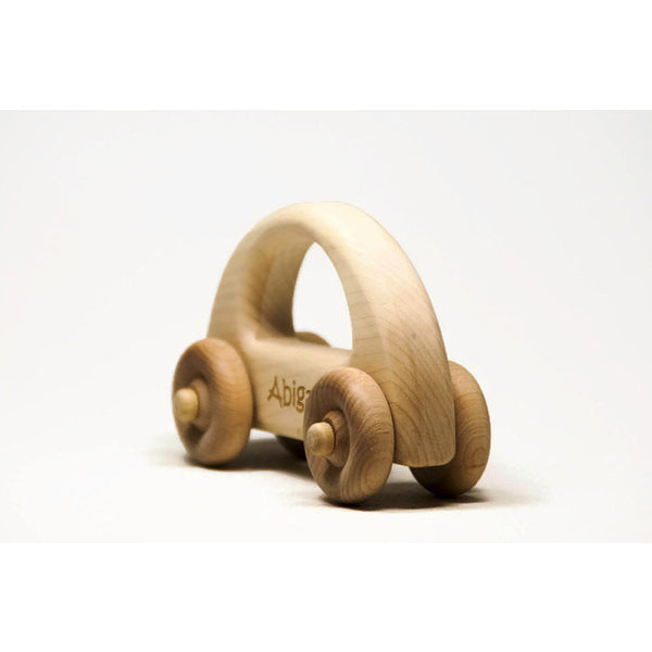 Wooden Toy Car - Personalized Toy Car, Childrens Toy Car, Baby Gift, Baptism Gift, Birthday Gift - Little Wooden Wonders