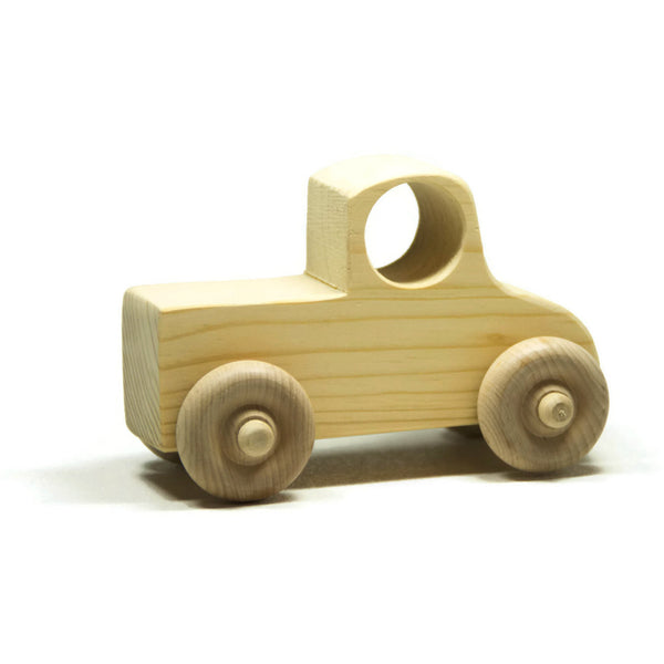 Wooden Toy Car, Wood Toy Truck, Toddler Toy Wood Truck Personalized for Children and Toddlers - Little Wooden Wonders