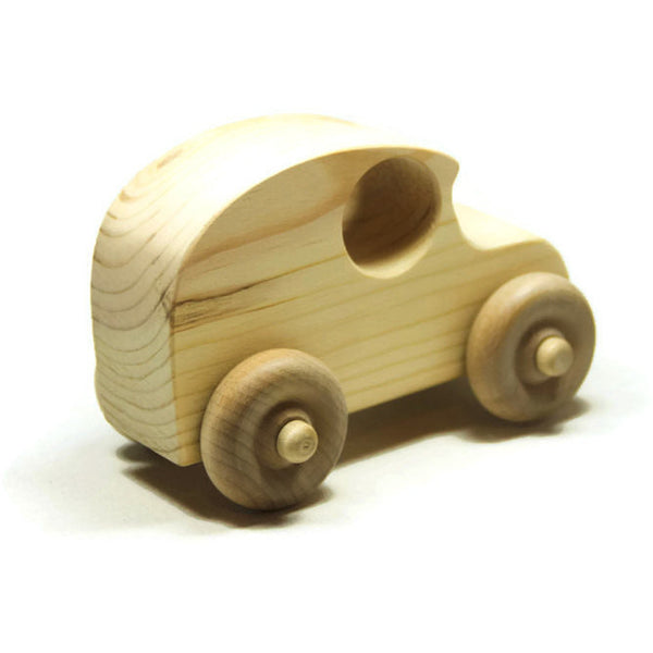Wooden Toy Car - Personalized for Children and Toddlers - Little Wooden Wonders