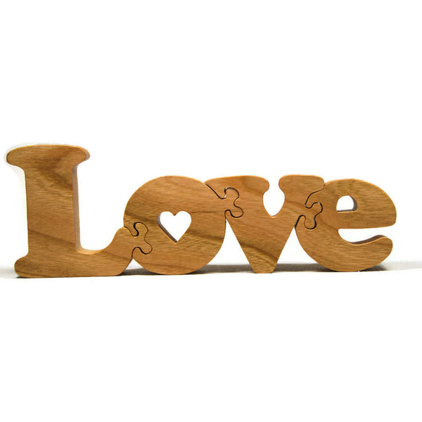 Valentine Love Wooden Puzzle - Little Wooden Wonders