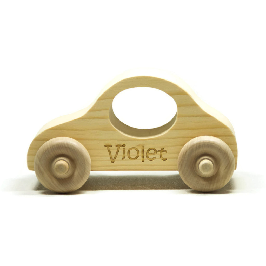 Wooden Toy Car - Personalized - Little Wooden Wonders
