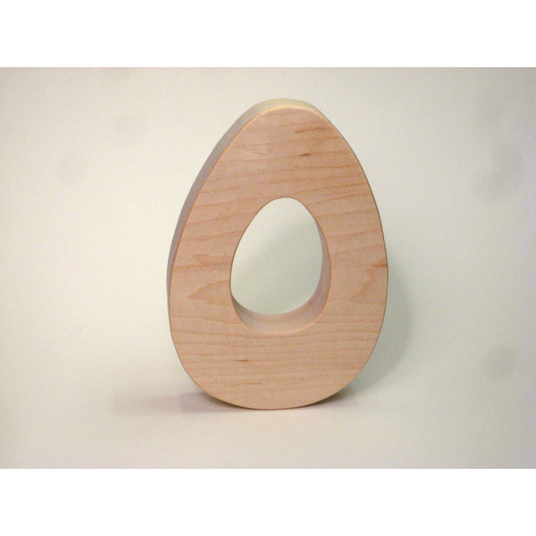 Wooden Baby Teether Easter Egg Teether for Infants and Toddlers - Little Wooden Wonders