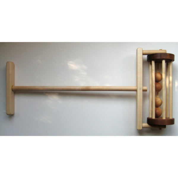 Wooden Toy Lawn Mower Push Toy for Children and Toddlers - Little Wooden Wonders