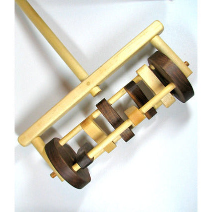 Wooden Toy Lawn Mower, Wooden Toy Mower, Push Toy Lawn Mower, Lawn Mower Toy for Children and Toddlers Eco Friendly All Natural - Little Wooden Wonders