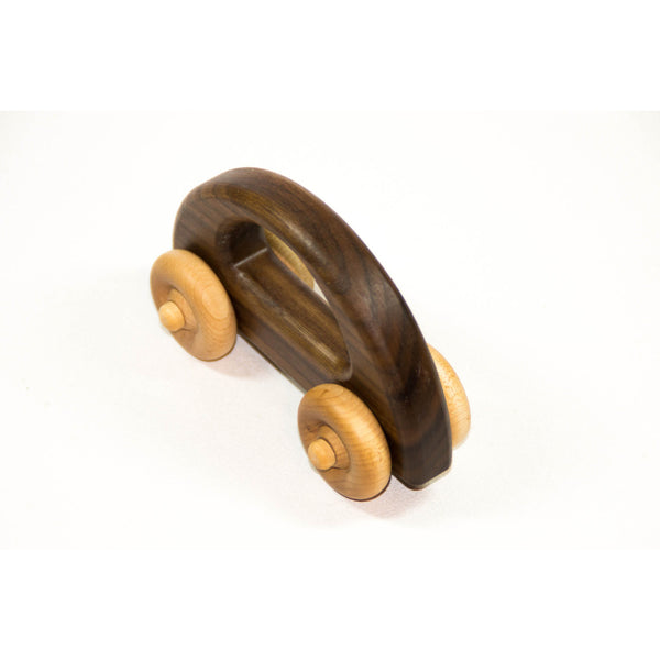 Wooden Toy Car - Personalized Push Toy for Babies, Toddlers and Preschool - Little Wooden Wonders